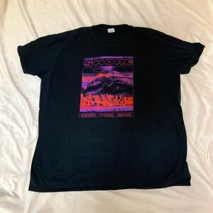 Gildan Black L Short Sleeve “Ride More North Shore” T-shirt Outdoor Adventure